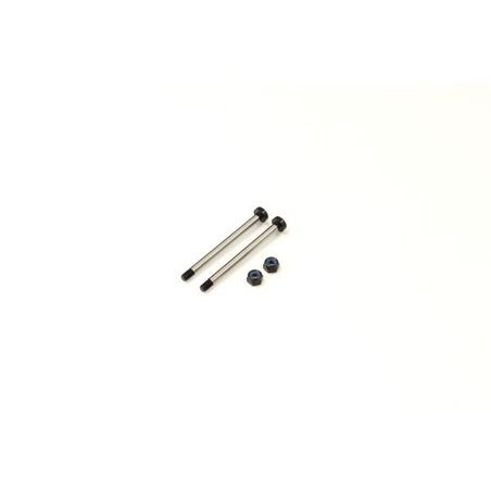 3x42.8mm Front Lower Suspension Shafts Kyosho Inferno MP9-MP10 (2)