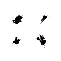 Stencil Petrol Spills