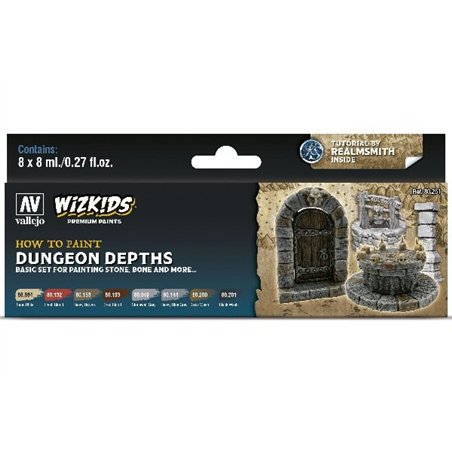 Wizkids Dungeon Dephts 8x8ml 
