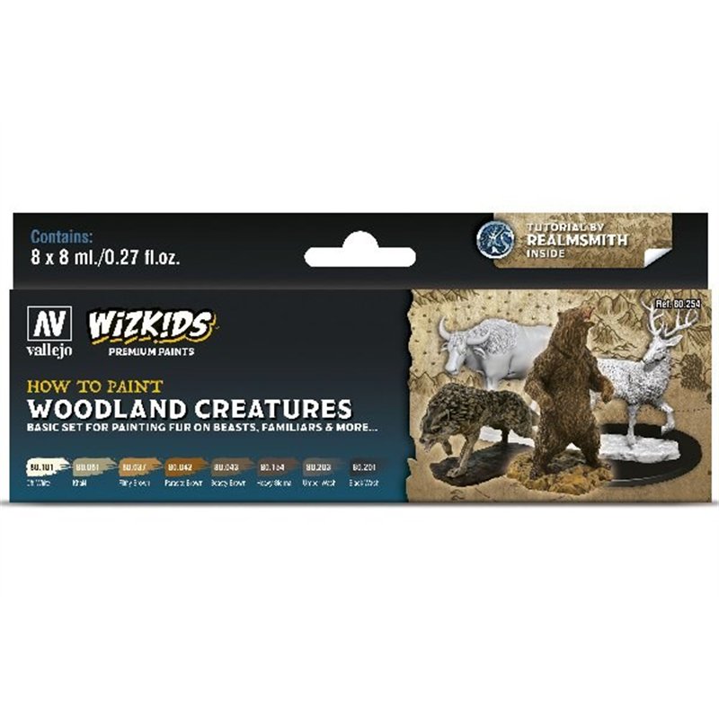 Wizkids Woodland creatures 8x8ml 