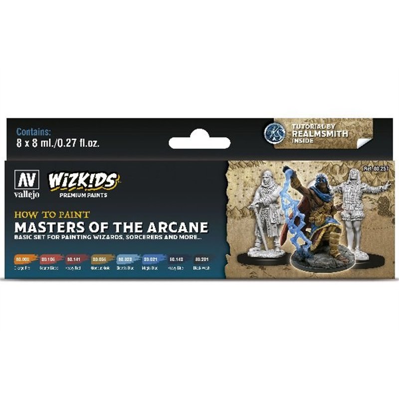 Wizkids Masters af the Arcane 8x8ml