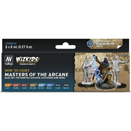 Wizkids Masters af the Arcane 8x8ml