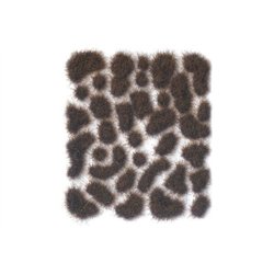 Wild Tuft - Brown 4 mm. 