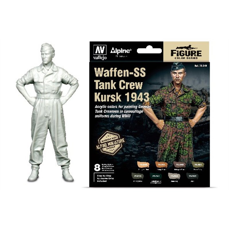 Waffen-SS Tank Crew, Kursk 1943, 8 colors