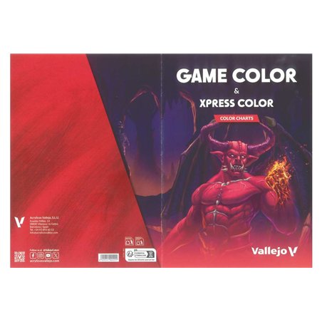 Color Chart: Game Color & Xpress Color