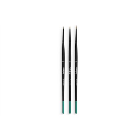 Brush definition set natural hair (4/0, 3/0 & 2/0)