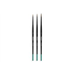 Brush design set natural hair (sizes 0, 1, 2)