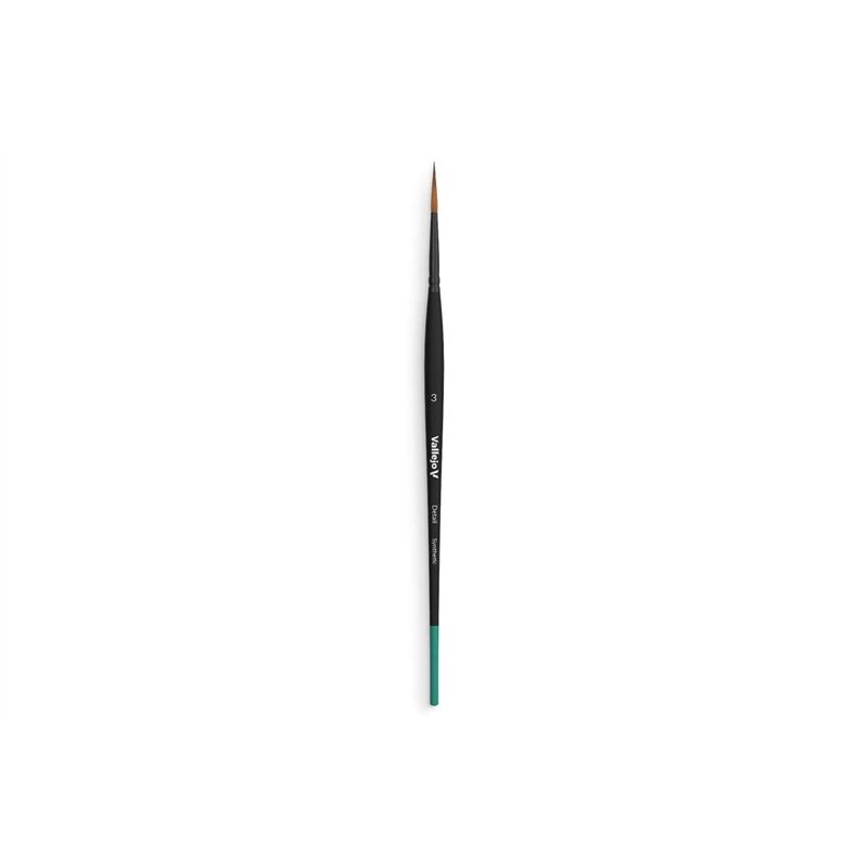Brush round synthetic hair No. 4