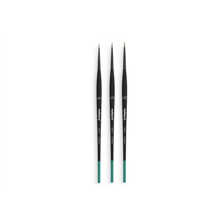 Brush definition set synthetic hair (4,0/3,0/2,0)