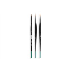 Brush design set synthetic hair (sizes 0, 1, 2)