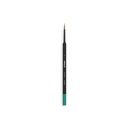 Brush round synthetic hair triangular handle No. 3