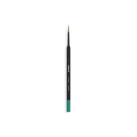 Brush round synthetic hair triangular handle No. 3