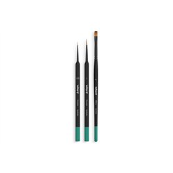Brush starter set synthetic hair 3pcs ass.