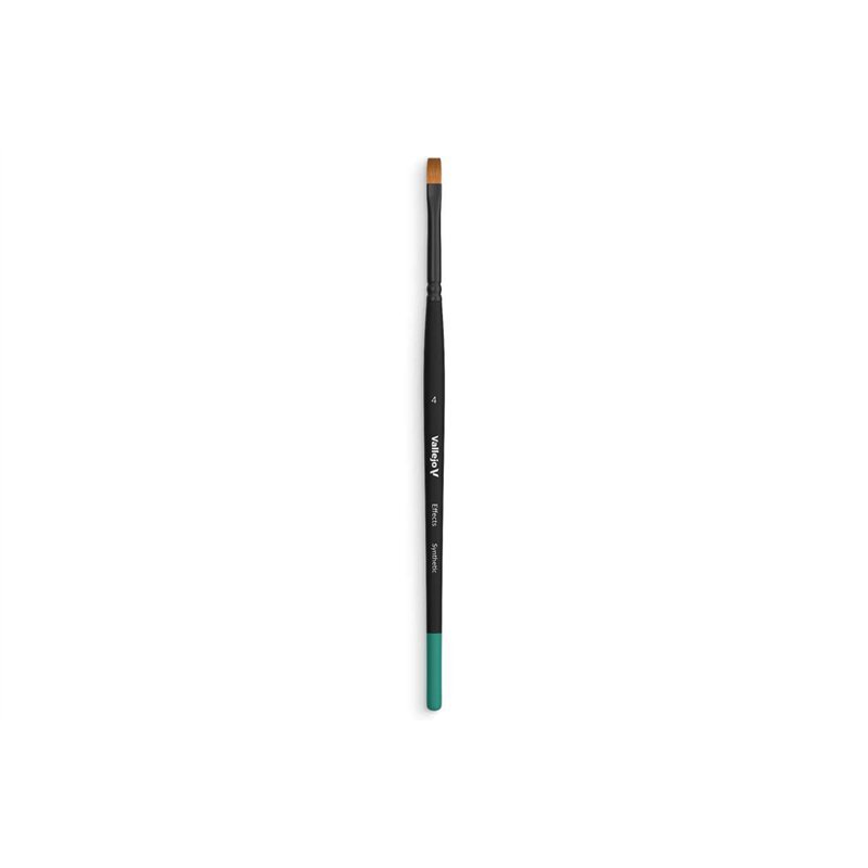 Brush flat synthetic hair No. 5