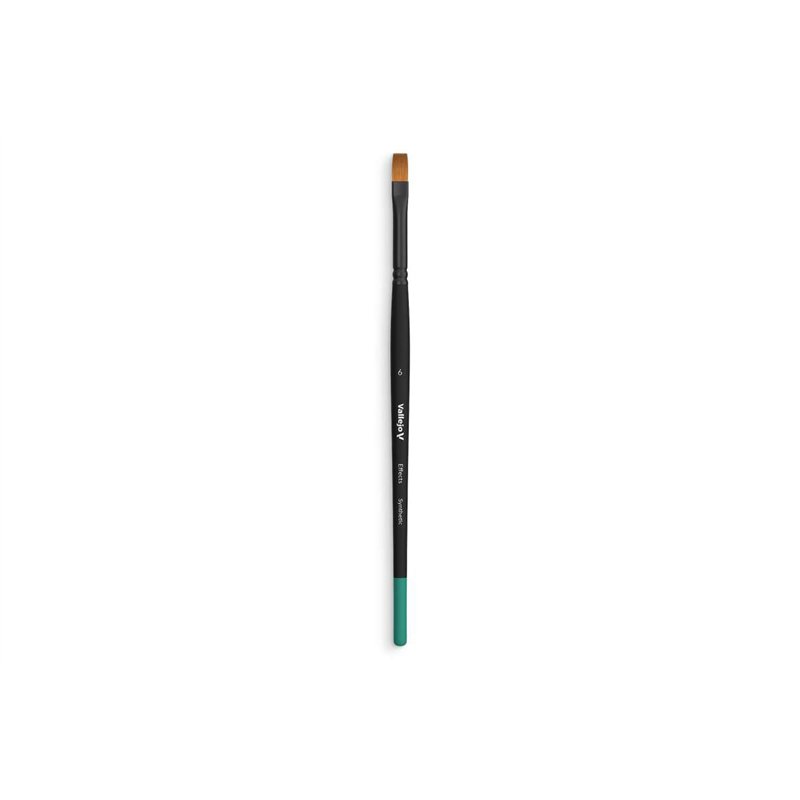 Brush flat synthetic hair No. 7