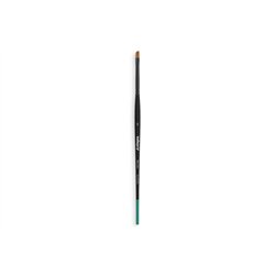 Brush flat angled synthetic hair, small 