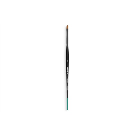 Brush flat angled synthetic hair, small 