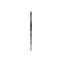 Brush flat angled synthetic hair, medium