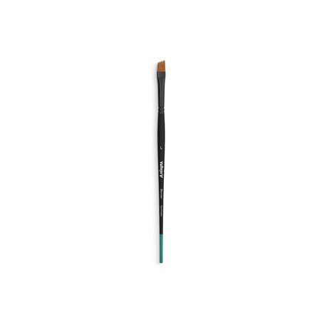 Brush flat angled synthetic hair, large