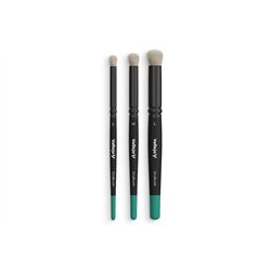 Brush set round dry natural hair 3pcs ass, (S/M/L)