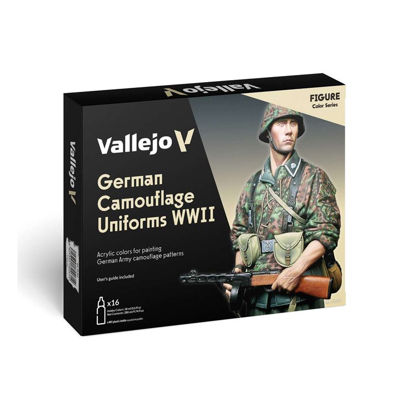 Model Color set "German Camouflage Uniforms WWII"