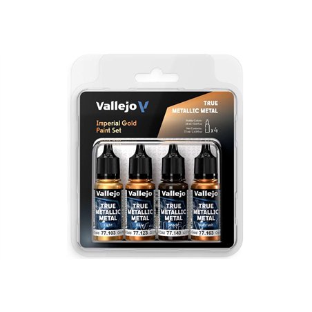 True Metallic Metal set Imperial Gold 4x18ml