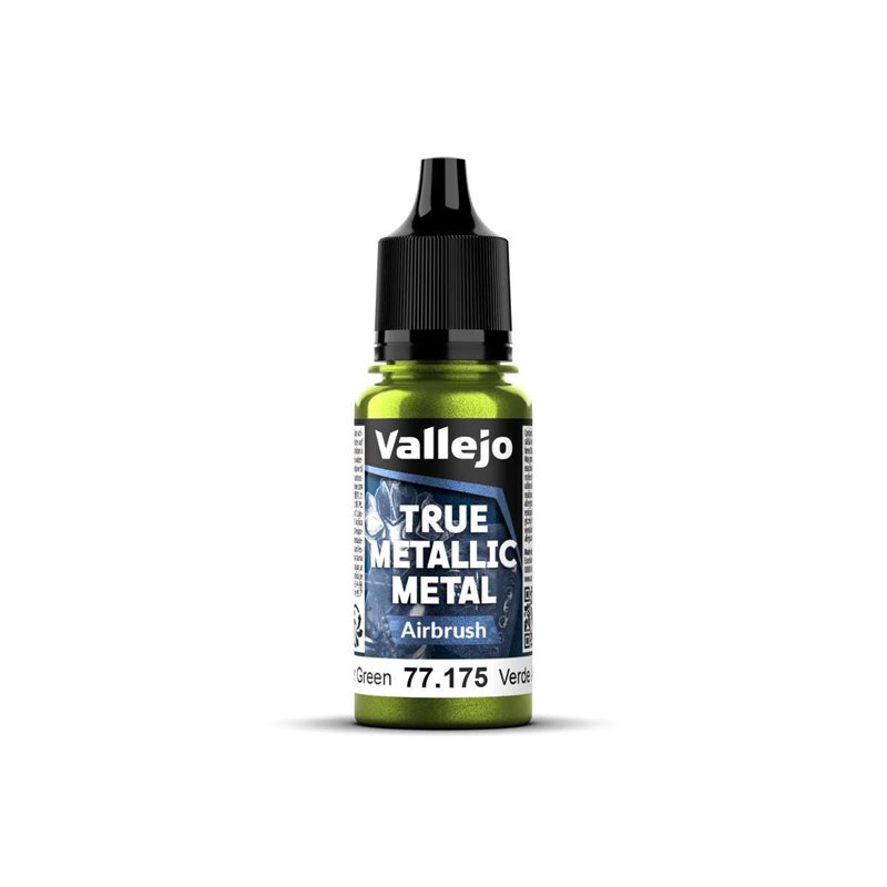True Metallic Airbrush Amber Green 18ml