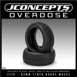 Overdose - silver compound (Fits - 83mm 1/8th buggy wheel)