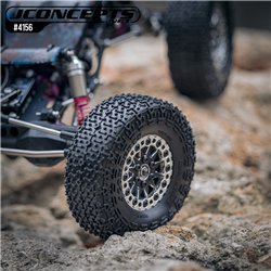 Rock Bumps - green compound (Fits - 1.9" wheel 4.25" OD)