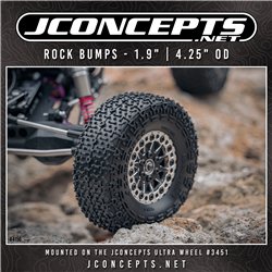 Rock Bumps - green compound (Fits - 1.9" wheel 4.25" OD)