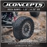Rock Bumps - green compound (Fits - 1.9" wheel 4.25" OD)