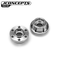 JConcepts 12mm crawler hex adaptor, 2pc - 6.5mm
