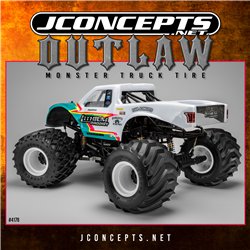 Outlaw - Monster Truck tire - gold compound (Fits - 3377 2.6 x 3.6" MT wheel)