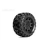 Jetko EX Tyre ST Raptor Black Wheel 2.8" Hex 12-14-17mm (2)