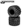 Cheese Racer - Monster Truck tire - blue compound (Fits - 3377 2.6 x 3.6" MT wheel)