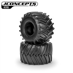 Firestorm Full Cleat Monster Truck tire - blue compound (Fits - #3377 2.6 x 3.6" MT wheel)