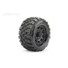Jetko EX Tyre MT King Cobra Black Wheel 2.8" Hex 12-14-17mm (2)