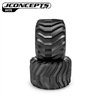 Outlaw - Monster Truck tire - blue compound (Fits - #3377 2.6 x 3.6" MT wheel)
