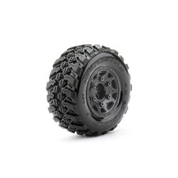 Jetko EX Belted Tyre King Cobra SC Black wheel Hex 12-14-17mm