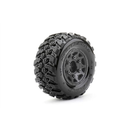 Jetko EX Belted Tyre King Cobra SC Black wheel Hex 12-14-17mm