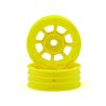 Hazard - 1.9" RC10 front wheel - yellow (3/16 x 5/16" flanged bearing fit)