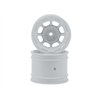 Hazard - 1.7" RC10 rear wheel - white (1/4" original axle)