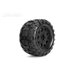 Jetko EX Tyre MT Raptor Belted 3.8" 17mm-12mm Black Wheel