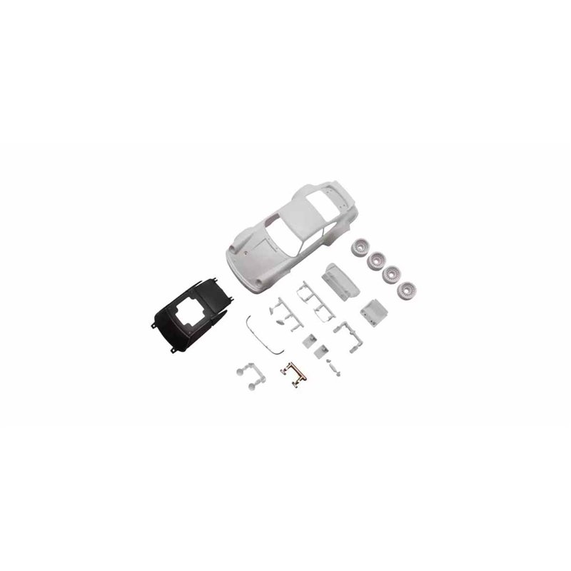 Kyosho Mini-Z Porsche 934 RSR White Body Set + 2WD Rims