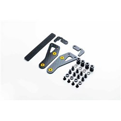 Koswork 2.0mm Shorty Battery Mount Set for Kyosho Turbo Optima Mid SP