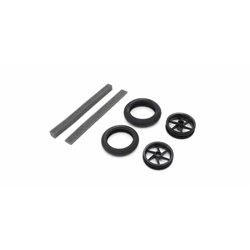 Kyosho Hanging-On Racer High Grip Tyres & Wheels (2)