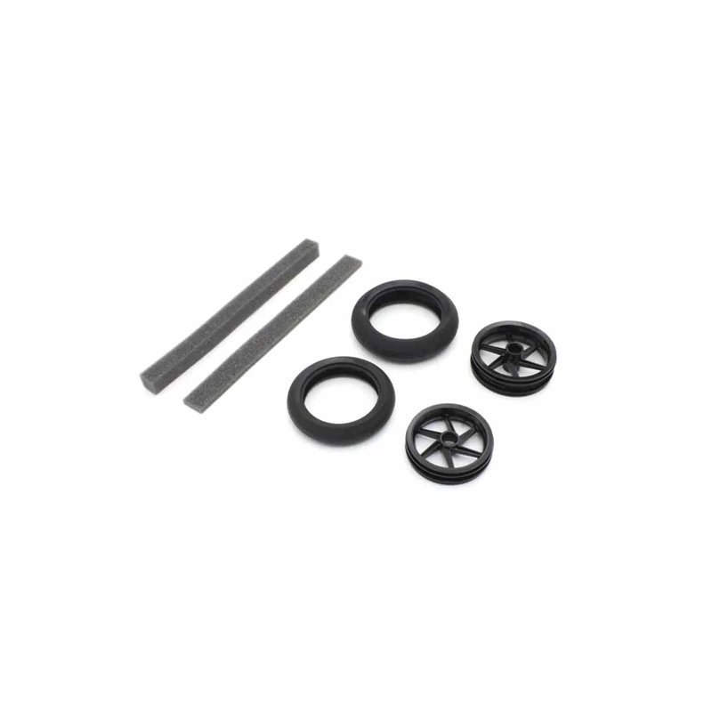 Kyosho Hanging-On Racer High Grip Tyres & Wheels (2)