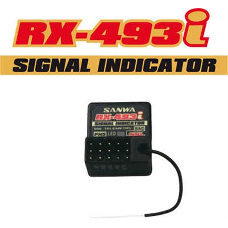 Receiver RX-493i 4 chanels 2.4GHZ FH5 SXR Waterproof