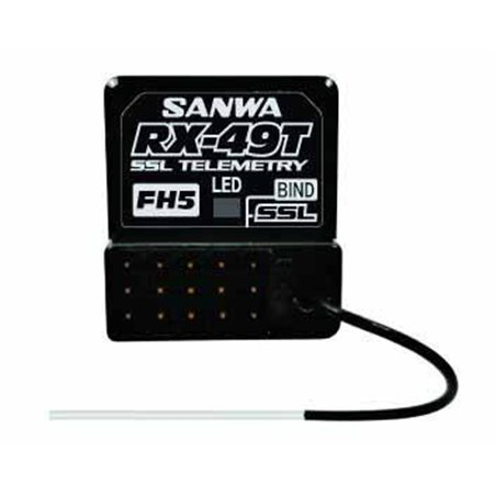 Receiver RX-49-T 4 chanels 2.4GHZ FH5 SXR Waterproof