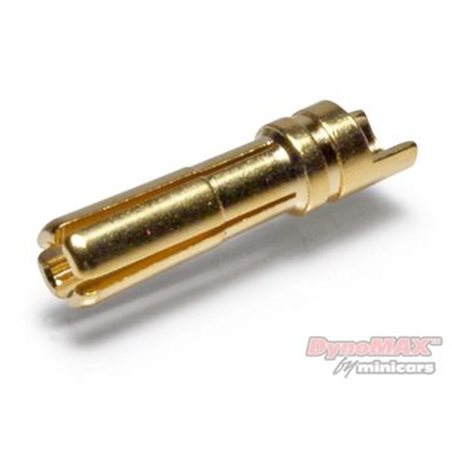 Kontakt Bullet 4mm Hane 10st